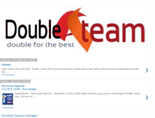 Tablet Screenshot of doubleateam.blogspot.com