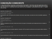 Tablet Screenshot of conceicaoconsciente.blogspot.com