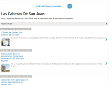 Tablet Screenshot of lascabezasdesanjuan.blogspot.com