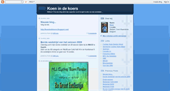 Desktop Screenshot of koenkoers.blogspot.com