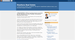 Desktop Screenshot of eleutherarealestate.blogspot.com