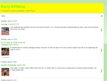 Tablet Screenshot of kerryathletics.blogspot.com
