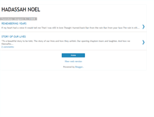 Tablet Screenshot of hadassah-noel.blogspot.com