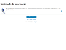 Tablet Screenshot of impactosociedadeinformacao.blogspot.com