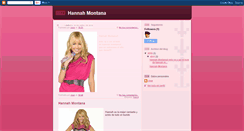 Desktop Screenshot of jose-hannahmontana.blogspot.com