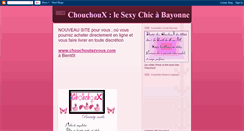 Desktop Screenshot of chouchoux64.blogspot.com