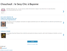 Tablet Screenshot of chouchoux64.blogspot.com