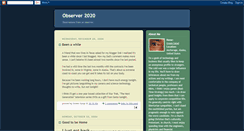 Desktop Screenshot of observer2020.blogspot.com
