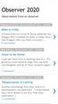 Mobile Screenshot of observer2020.blogspot.com