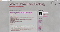 Desktop Screenshot of marcisdownhomecooking.blogspot.com