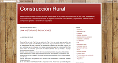 Desktop Screenshot of construccionrural.blogspot.com