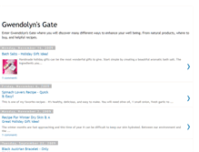 Tablet Screenshot of gwendolynsgateblog.blogspot.com
