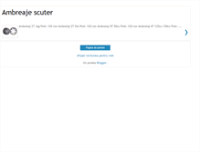 Tablet Screenshot of ambreaje-scuter.blogspot.com