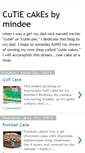 Mobile Screenshot of cutiecakesbymindee.blogspot.com