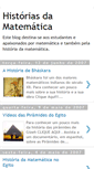 Mobile Screenshot of historiasdamatematica.blogspot.com