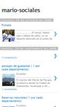 Mobile Screenshot of mario-sociales.blogspot.com