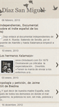 Mobile Screenshot of diazsanmiguel.blogspot.com