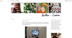 Desktop Screenshot of butterpluscream.blogspot.com