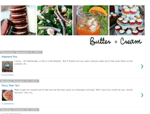 Tablet Screenshot of butterpluscream.blogspot.com