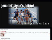 Tablet Screenshot of jenniferlaynescorner.blogspot.com