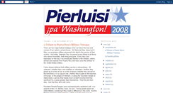 Desktop Screenshot of pedropierluisi2008.blogspot.com