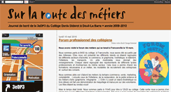 Desktop Screenshot of decouverte-professionnelle.blogspot.com