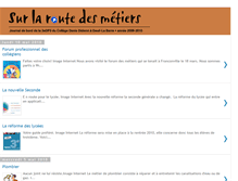 Tablet Screenshot of decouverte-professionnelle.blogspot.com