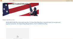 Desktop Screenshot of immigrationcontrolflorida.blogspot.com