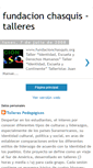 Mobile Screenshot of fundacionchasquis.blogspot.com