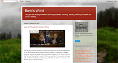 Desktop Screenshot of bartosworld.blogspot.com