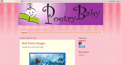 Desktop Screenshot of pkbestpoetry.blogspot.com