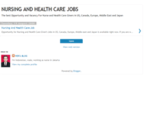 Tablet Screenshot of jobs4nursing.blogspot.com