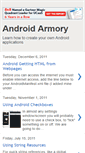 Mobile Screenshot of androidarmory.blogspot.com