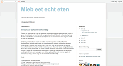 Desktop Screenshot of miebeet.blogspot.com