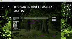 Desktop Screenshot of descargadiscografiasgratis.blogspot.com