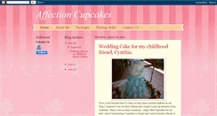 Desktop Screenshot of affectioncupcakes.blogspot.com