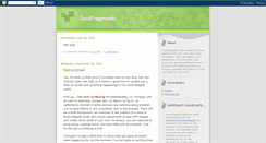 Desktop Screenshot of greenishlady-soulfragments.blogspot.com
