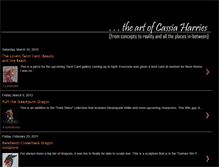 Tablet Screenshot of cassiaharries.blogspot.com