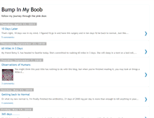 Tablet Screenshot of bumpinmyboob.blogspot.com