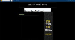 Desktop Screenshot of cesarchavezblog.blogspot.com