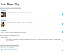 Tablet Screenshot of cesarchavezblog.blogspot.com