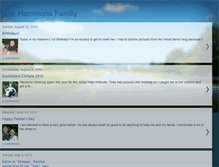 Tablet Screenshot of hothammonsfamily.blogspot.com