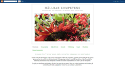 Desktop Screenshot of hallbarkompetens.blogspot.com