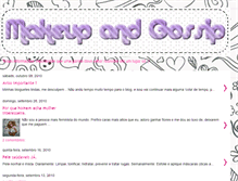 Tablet Screenshot of makeupandgossip.blogspot.com