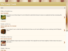 Tablet Screenshot of helenlazycook.blogspot.com