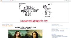 Desktop Screenshot of nowhappened.blogspot.com