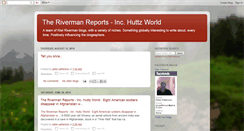 Desktop Screenshot of kiwiriverman.blogspot.com