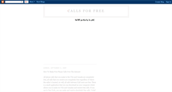 Desktop Screenshot of callssxz.blogspot.com