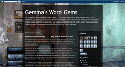 Desktop Screenshot of gemmaswordgems.blogspot.com