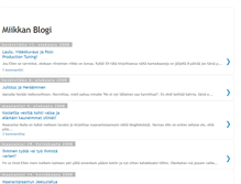 Tablet Screenshot of miikkanblogi.blogspot.com